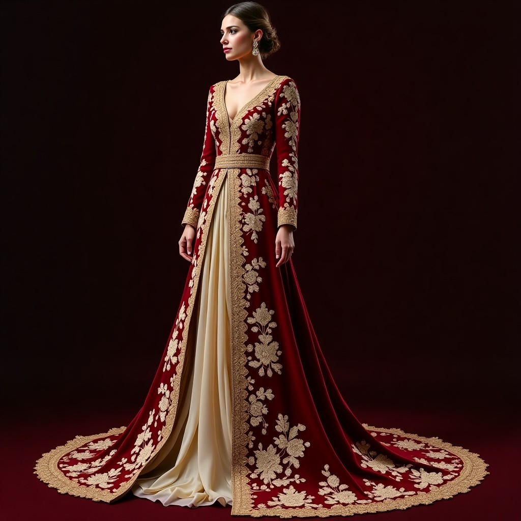 Artistic Folk Embroidery MACEDONIAN FOLK DRESS