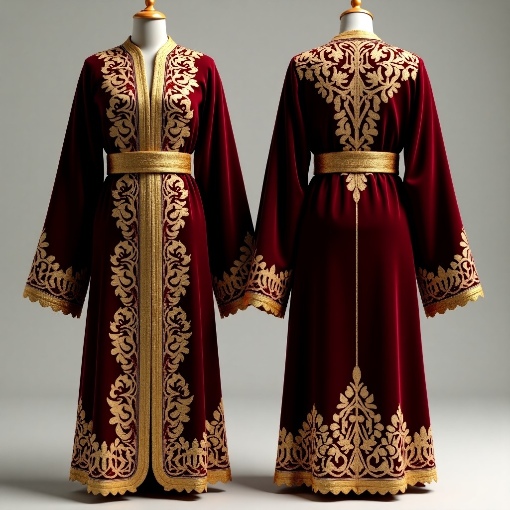Women's Luxury Jacket with Detailed Floral Arabesque Embroidery