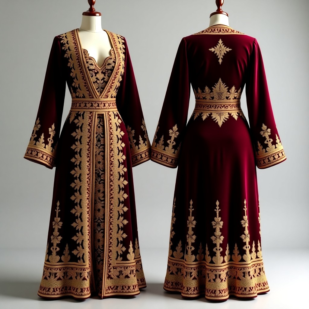 Women's Designer Jacket with Layered Floral Embroidery